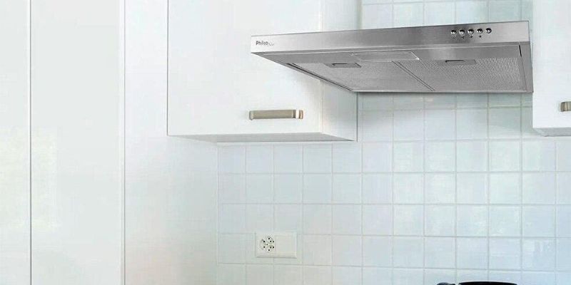 Instalação de depurador de ar para cozinha